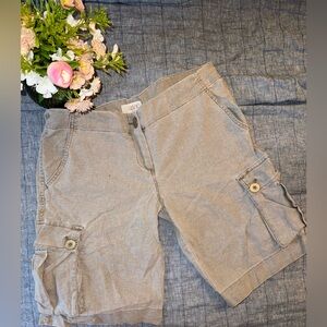 Zinc Linen cargo shorts
